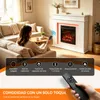 HOMAVO chimenea eléctrica ambiental – chimenea eléctrica Vista previa de la imagen del producto 4