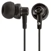 A pair of black Esperanza Stereo-Ohrhörer Eh124 earbuds are shown against a white background. Náhľad obrázku produktu