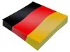 20 Servietten Deutschland schwarz rot gold 3-lagig 33x33cm Produktbild-Vorschau 3