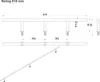 Kesseböhmer Begrenzungsreling 810 mm für Schränke mit 90 cm Produktbild-Vorschau 2