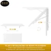 Stół naścienny składany Blat biurka 80x40 cm w kolorze Podgląd zdjęcia produktu 6