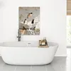 MuchoWow© Wanddeko 50x70 cm - Badezimmer Bilder Pinguine, Produktbild-Vorschau 4