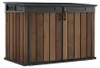 Keter Mülltonnenbox Signature Walnuss Mega 190 x 109 cm Produktbild-Vorschau 7