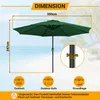 Izrielar – parasol modułowy 3,5 m – parasol ogrodowy z Podgląd zdjęcia produktu 2