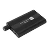 A black portable HiFi headphone amplifier is shown against a white background. Produktbild-Vorschau