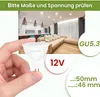 LUMILED GU5.3 LED Lampen Leuchtmittel 10 Stück Set MR16 6W Produktbild-Vorschau 4
