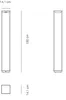 Zafferano -  Solar-Corten-LED-Laterne für Zuhause, 100 cm, Produktbild-Vorschau 2