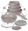 Sada 13 kusov Taupe Nordic Collection Náhľad obrázku produktu 8