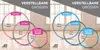 Hula Hoop Reifen im 2er Set in Rosa/Grau & Blau/Grau Produktbild-Vorschau 1
