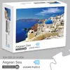 JigSaw Egeïsche Zee - Aegean Sea 1000 Stukjes Puzzel 50 x Productafbeelding-voorbeeld 2