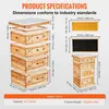 Bienenstock, 40 Rahmen, Zander Beute, mit Bienenwachs Produktbild-Vorschau 7