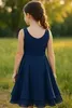 Ragazze Estate Abito Taglia 168 Cm Chiffon Senza Maniche Anteprima dell’immagine prodotto 3