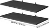 SucceBuy 2er-Set Garagenregal 1219x503x200 mm Produktbild-Vorschau 8