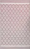 BELIANI Outdoor u. Indoor Teppich Rosa u. Weiß 120 x 180 cm Produktbild-Vorschau 1
