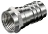 Goobay Crimp F-Stecker 7,0 mm, Crimp-Adapter aus Zink mit Produktbild-Vorschau 1