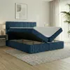 Boxspringbett RALF  160 x 200 cm mit Bettkasten, Topper und Produktbild-Vorschau 3