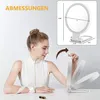 LED Kosmetikspiegel doppelseitig mit 20-facher Vergrößerung Produktbild-Vorschau 6