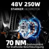 27,5-Zoll 48V 15AH City E-Bikes E-Hollandräder Wasserdicht Produktbild-Vorschau 15