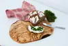 Brotzeitbrett aus Olivenholz im Naturschnitt 30 cm Produktbild-Vorschau 2