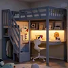 Letto a castello per bambini Merax, 90x200 cm, con scaletta Anteprima dell’immagine prodotto 10