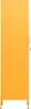 A full-length view of a yellow metal locker. Anteprima dell’immagine prodotto