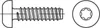 Reyher  Linsenblechschrauben ISO 14585 St. 5,5x45 -F-T25 vz Produktbild-Vorschau 2