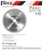 Yato YT-6071, Plast, Dřevo, 25 cm, 3 cm, S karbidem Náhled obrázku produktu 4