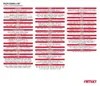 AMiO SC-17 Autostoelhoes Set, universeel, zwart en rood Productafbeelding-voorbeeld 4