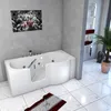 Seniorenwanne mit Tür Whirlpool S12-TH-WP-L Badewanne Produktbild-Vorschau 2