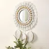 Miroir mural en macramé Décoration murale avec franges Voir les images du produit 4