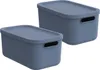 Albula Light 2er-Set Aufbewahrungsbox 12l, Farbe:Horizon Produktbild-Vorschau 1