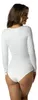 Alkato Damen Langarm Body Baumwolle Bodysuit mit Produktbild-Vorschau 3