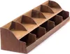 A wooden organizer with multiple compartments. Náhled obrázku produktu