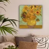 MuchoWow® - Plátno - Slnečnice - Vincent van Gogh, nástenná Náhľad obrázku produktu 2