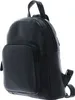 A black leather backpack is shown against a white background. Produktbild-Vorschau