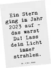 Mr. & Mrs. Panda Postkarte Spruch 2023 Geburtstag Stern - Produktbild-Vorschau 1