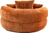 Sweiko Lazy Sofa Durable Confort Lounger haut dossier Pouf Voir les images du produit 17