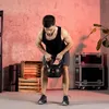 Hop-Sport Kettlebell 8kg, Vinyl Kugelhante, ergonomischer Produktbild-Vorschau 4