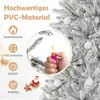 COSTWAY 210cm Künstlicher Weihnachtsbaum mit Schnee, 350 Produktbild-Vorschau 4