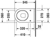 Duravit Duravit Wand-WC STARCK 3 COMFORT ti 360x545mm Produktbild-Vorschau 7