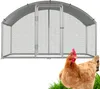 Izrielar 3x2x2m Hühnerstall Kuppeldach Tiergehege Produktbild-Vorschau 1