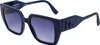 Karl Lagerfeld Rechteckige Damen-Sonnenbrille aus Acetat Produktbild-Vorschau 1