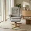 Relaxsessel CHARLY mit Hocker drehbar neigungsverstellbar Produktbild-Vorschau 2