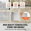 SucceBuy porta di accesso al barbecue 457 x 533 mm, acciaio Anteprima dell’immagine prodotto 3