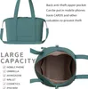 Vegan Damen Handtasche mit Umhängefunktion 30622 Turqoise Produktbild-Vorschau 6