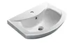 Aqualine ZERO Keramik-Waschtisch 55x43,5cm, weiß Produktbild-Vorschau 6