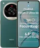 A marketing image of a smartphone, showing its back and front with feature highlights. Náhled obrázku produktu