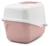Nestor - Katzentoilette - rosa/weiß - 56x39x39 cm Produktbild-Vorschau 3
