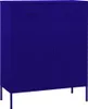 vidaXL Szafka do przechowywania granatowa 80x35x101,5 cm Podgląd zdjęcia produktu 8