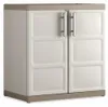 KIS Kunststoffschrank "EXCELLENCE", XL, niedrig Sand Produktbild-Vorschau 2